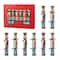Glitzhome® 10" Christmas Nutcracker Party Cracker with Gift Contents, 8ct.